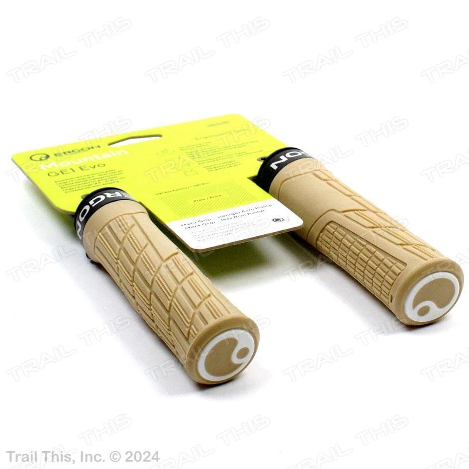 Guidão Ergon GE1 Evo grande trava apertos de bicicleta MTB bicicleta de enduro - tempestade de areia - Imagem 3 de 3