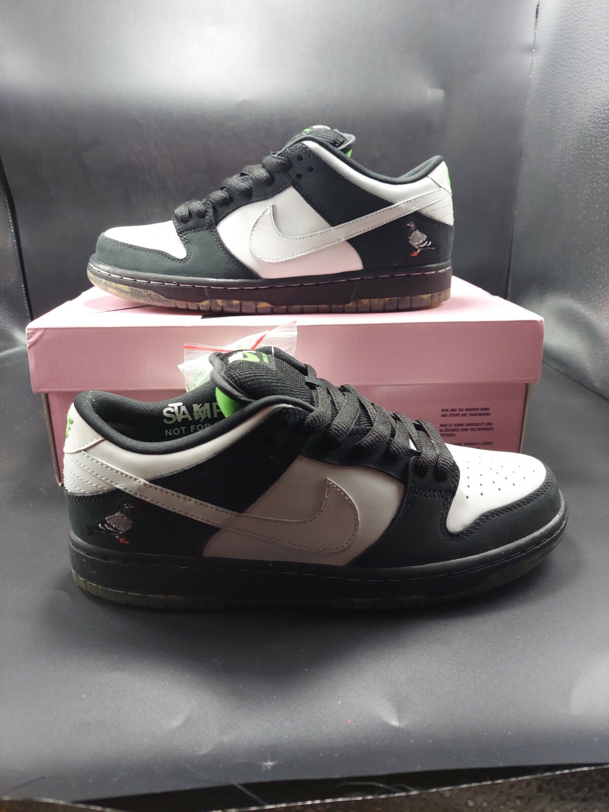 🔥 Nike SB Dunks Panda Pigeon Men's Sz 6.5 RARE PROMO 🔥 | eBay
