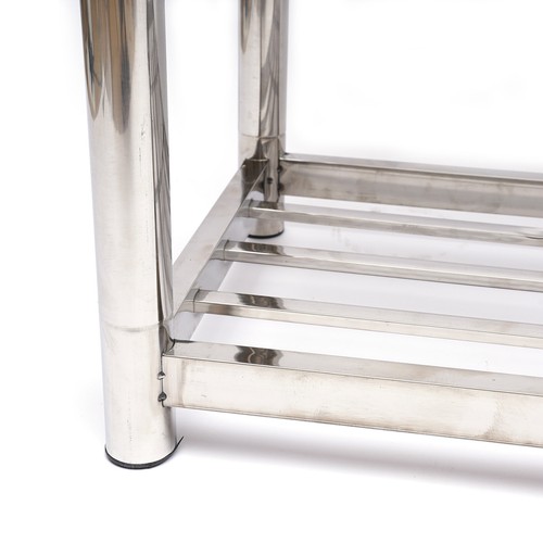 Free Standing Stainless-Steel Double Bowl Commercial Restaurant Kitchen Sink Set - Picture 6 of 23