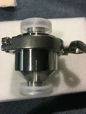  VNE 1" Stainless Steel Check Valve Spring Check, Clamp x Clamp