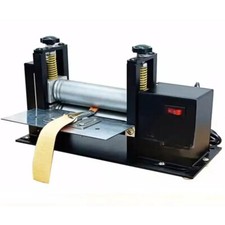 Electric Small Leather Drawing Machine Hand-Cranked Glue Cylinder Pressing