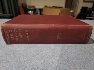 Radio Physics Course 2nd Ed. 1942 Book Manual Guide Ghirardi