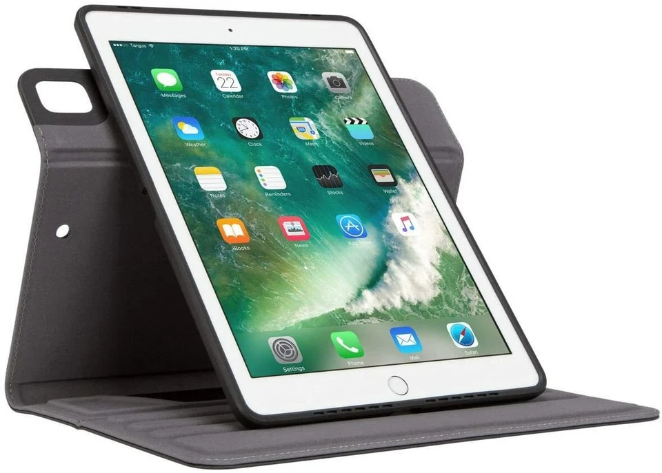 Targus VersaVu Rotating Case iPad Pro Air 2 6th 5th gen 9.7" Burgandy THZ73813GL - Image 2 of 4