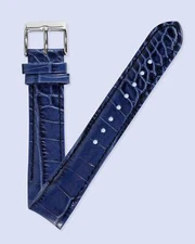 Pandora Imagine Grand C SW1011 Alligator Grain Blue Strap with Buckle 20mm x