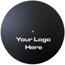 Black Air Cleaner Kit - 14" Round - Your Custom Engraved Logo - Ansen USA