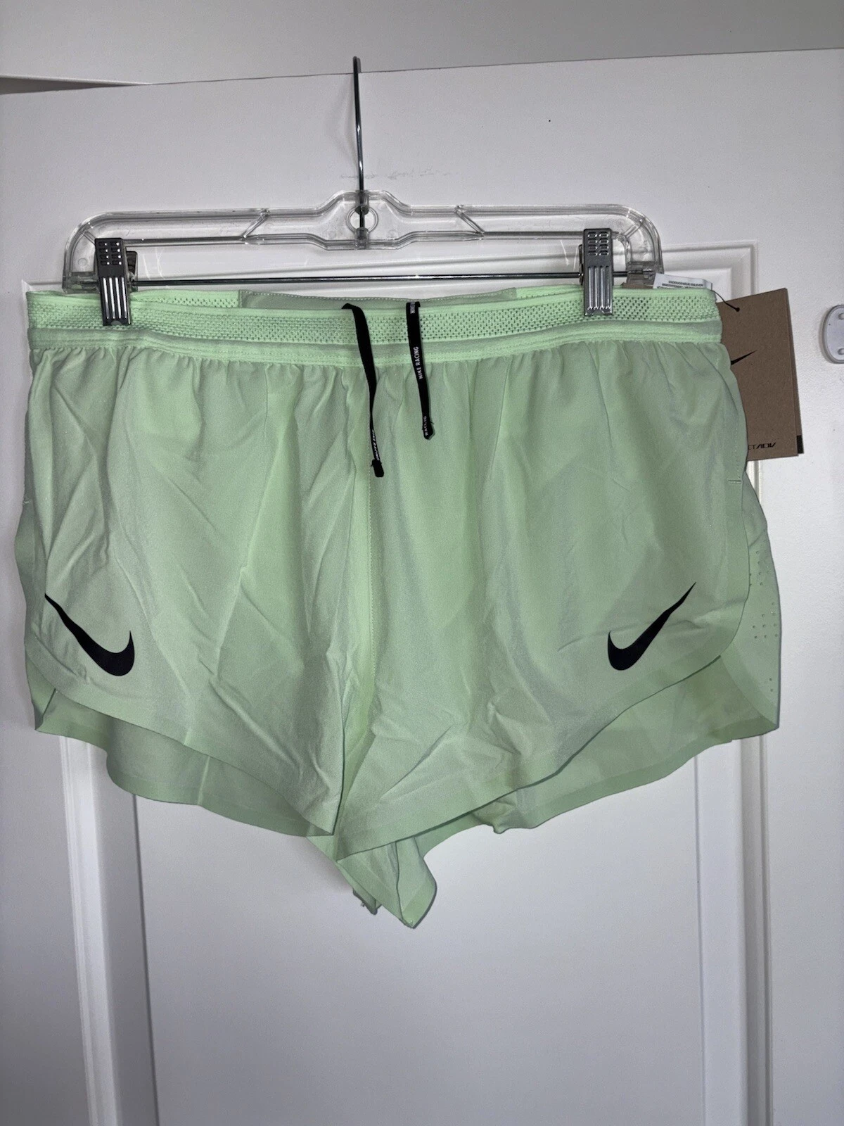NWT MENS L LG NIKE AEROSWIFT DRI-FIT ADV 2" RUNNING SHORTS RUN PRO ELITE TRACK