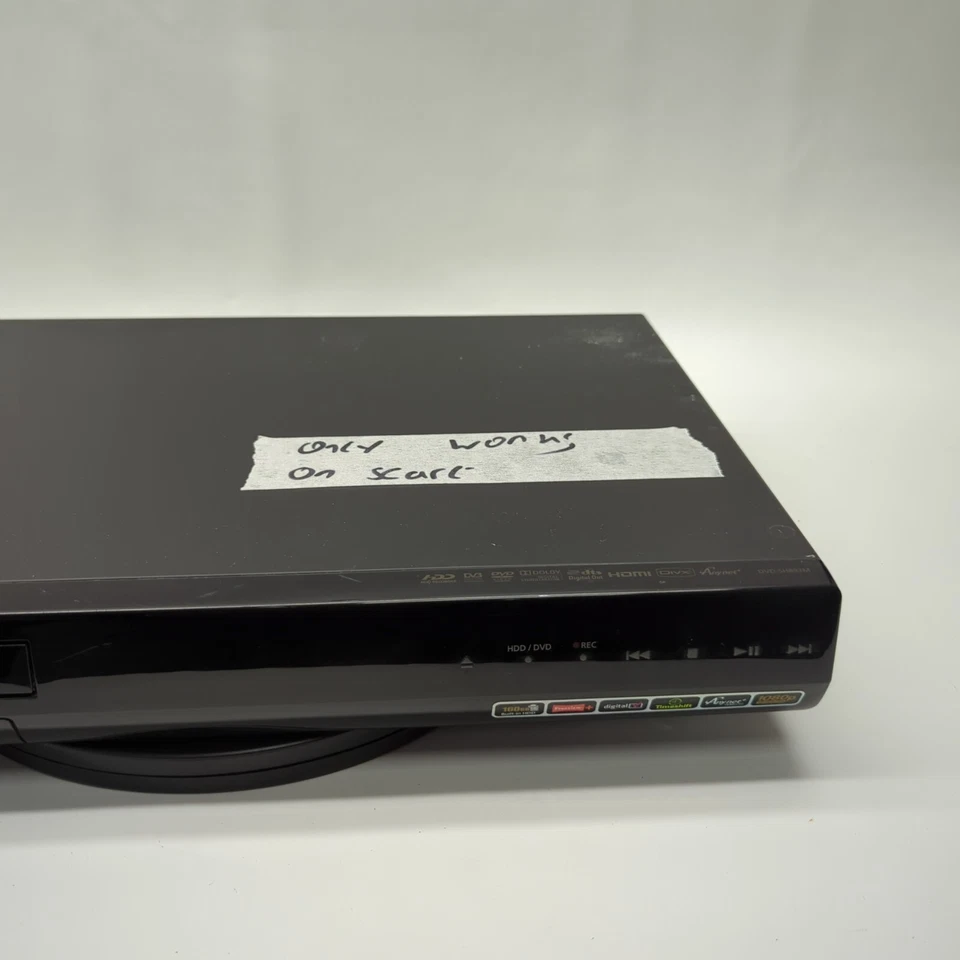 FAULTY Samsung DVD-SH893M Black HDMI Dolby Digital 1080P HDD & DVD Recorder 28W - Image 3 of 4