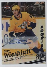 2025 Upper Deck Fleer Ultra Rookies Rainbow Foil Ozzy Wiesblatt Rookie Auto RC