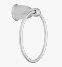 Moen Mason Bathroom Towel Ring Holder, brushed chrome finish, MODEL YB8086BC
