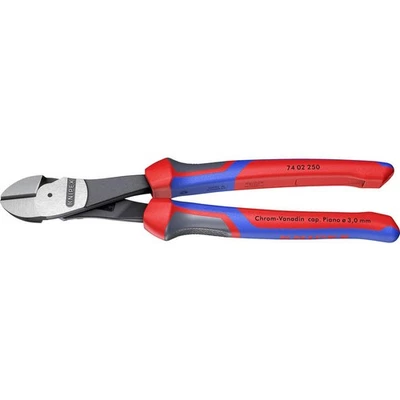 Knipex 74 02 250 Werkstatt Kraft-Seitenschneider mit Facette 250 mm