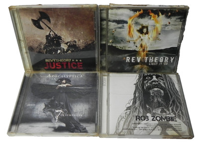 Rev Theory  Justice, Light It Up - Apocalyptica , The Symphony - Rob Zombie lot