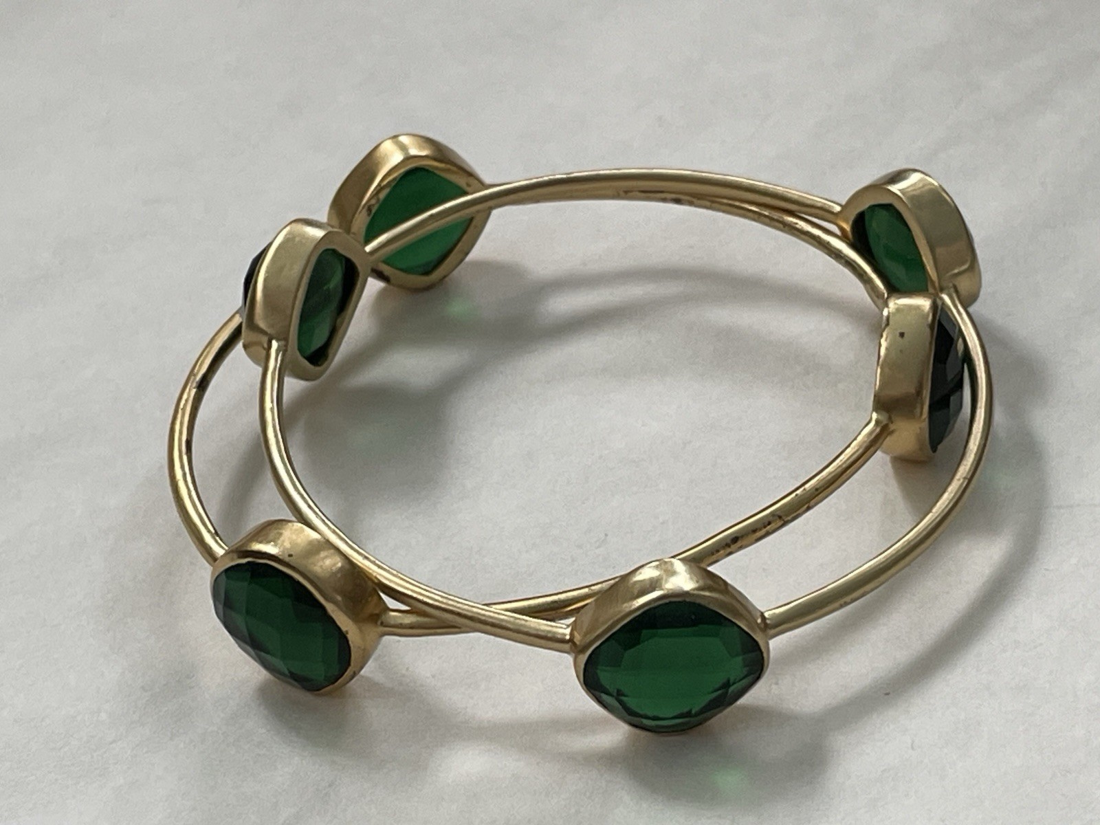Julie Vos Stackable Green Gem Bracelets - image 15