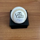 NOLAN ARENADO AUTOGRAPHED SIGNED GOLD GLOVE BASEBALL CARDINALS COA
