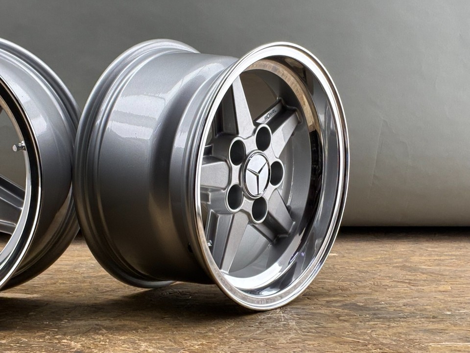 4orig Mercedes Ronal Penta Alufelgen Wheels 8 9x16 Zoll W116 W126 W107 ...