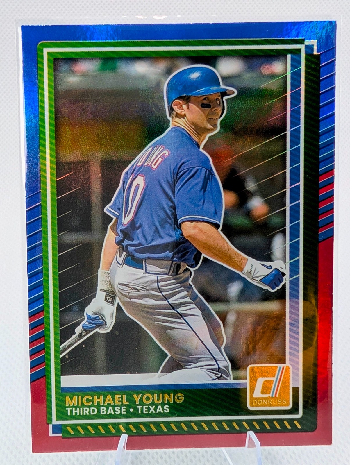 2025 Panini Donruss - Michael Young #89 Red & Blue