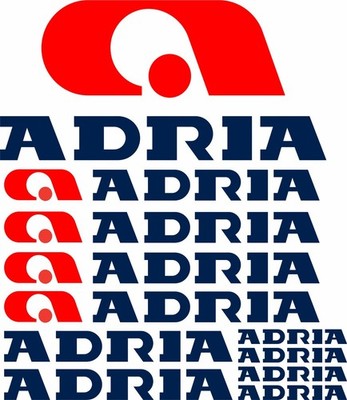 Adria aufkleber sticker wohnmobil camper wohnwagen caravan 11 Stücke Pieces
