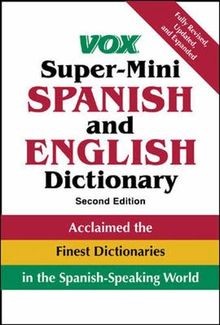 Vox Super-Mini Spanish and English Dictionary (Vox Dicti... | Buch | Zustand gut