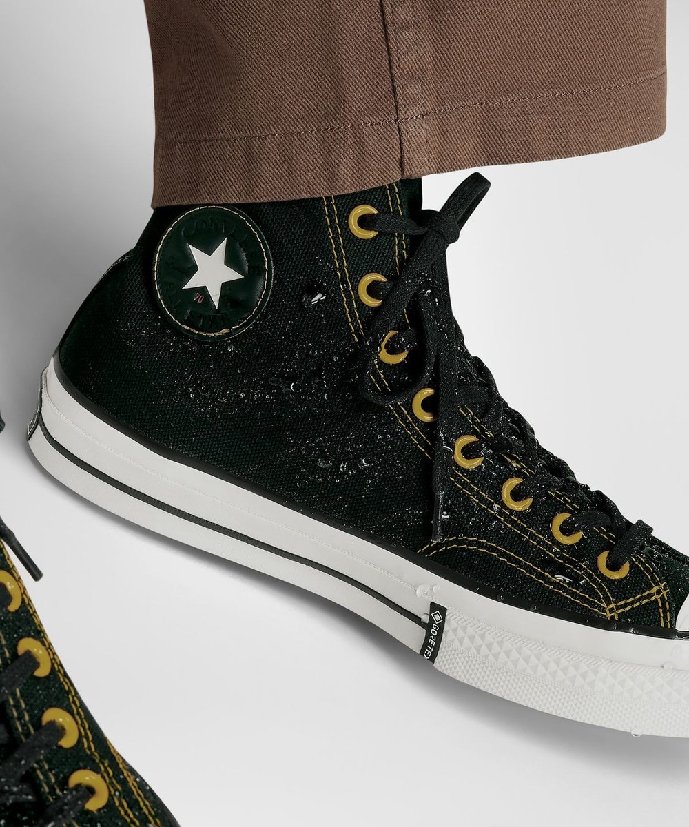 希少✨CONVERSE ALL STAR COUPE GORE-TEX Converse Chuck 70 Gore-Tex Waterproof Sneakers Shoes Black A13295C