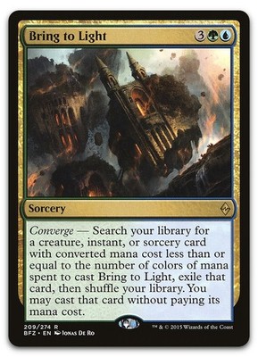Bring to Light #209 (LP) Battle for Zendikar BFZ Magic MTG