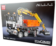 Mould King 19007 LKW Ferngesteuert Kran mit 2970 Teilen - NEU in OVP