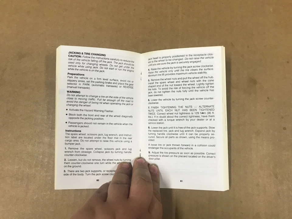 Dodge Omni & Charger 1987 vintage guantera manual del propietario/operador Foto 4 de 4