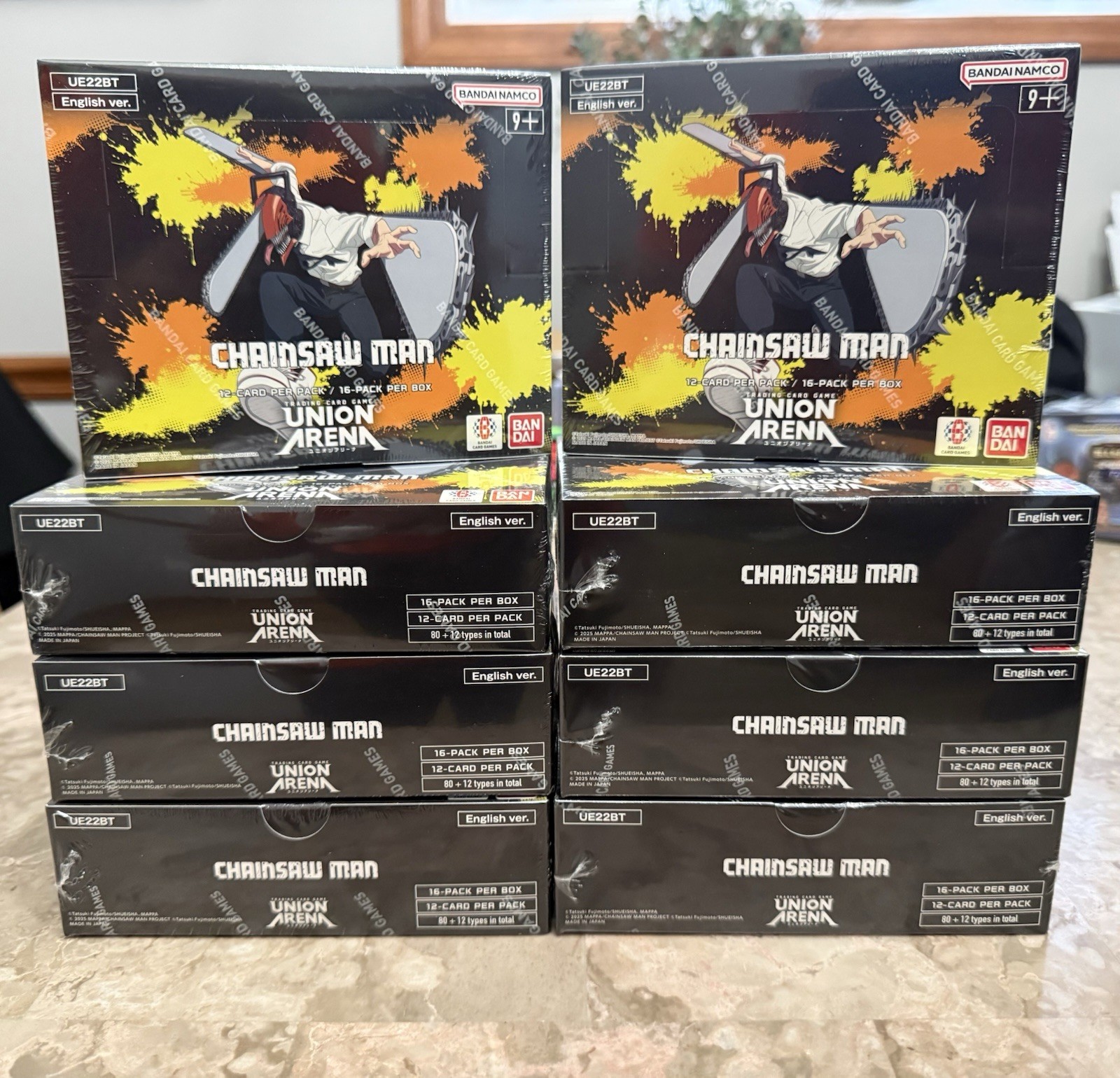 🔥 Union Arena CHAINSAW MAN UE22BT Booster Box TCG FACTORY SEALED English 🔥