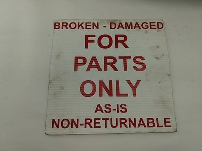  **AS IS PARTS ONLY** ACURA RSX Rear Lower Valance Bumper Panel 2002-2006