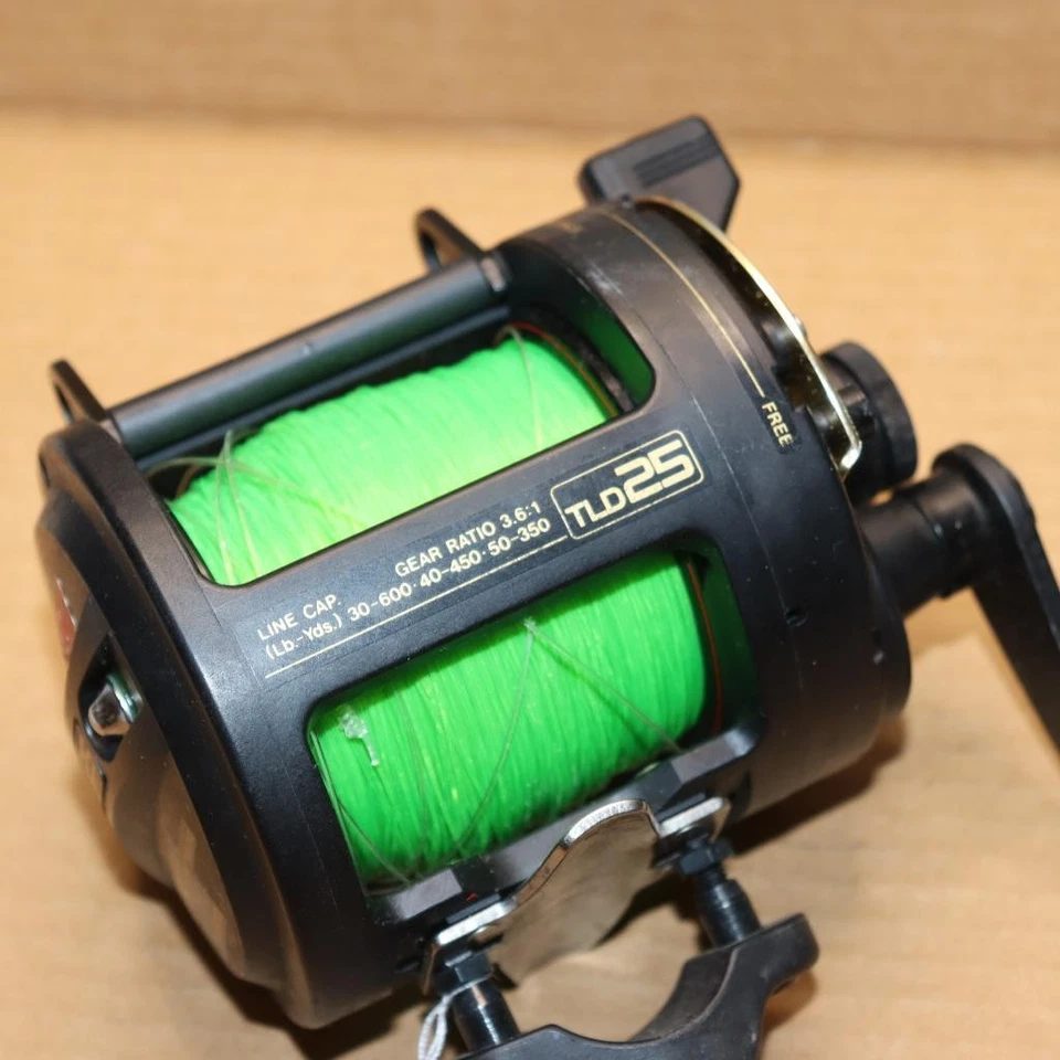 Shimano Triton TLD25 3:6:1 Gear Ratio Fishing Reel Japan TWT#75 - Image 3 of 4