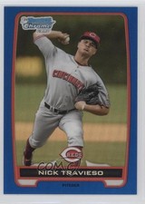 2012 Bowman Draft Chrome Picks Blue Refractor 28/250 Nick Travieso #BDPP7 2d9