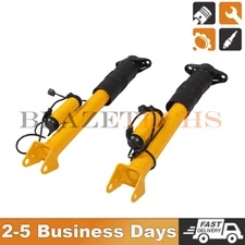 Pair Rear L+R Shock Struts Assembly w/Electric For Jeep Grand Cherokee SRT 12-15