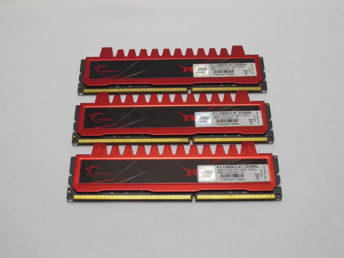 (未使用･未開封品)　G.Skill F3-1600C10S-8GSQ (DDR3-1600 CL10 8GB×1) p1m72rm G.SKILL RipjawsX Series F3-1600C9S-8GXM 8GB (1 x 8GB) 240-Pin DDR3