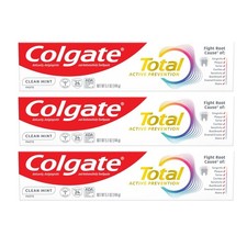 Colgate Total Active Prevention Toothpaste Advanced Whitening 5.1 Oz (Lot of 3) 1.31 per gallon