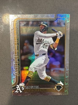 2025 Topps Series 2 - Miguel Andujar #529 Topps Foil Pattern