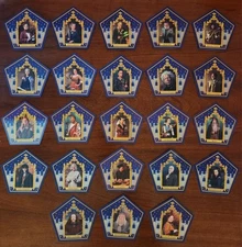 Harry Potter Chocolate Frog Cards Pentagonal Holographic Set Wizarding World