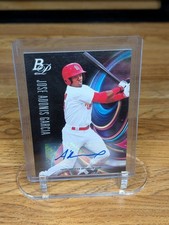 2018 Bowman Platinum - Top Prospects Adolis Garcia #TOP-45 Autographs (AU, RC)
