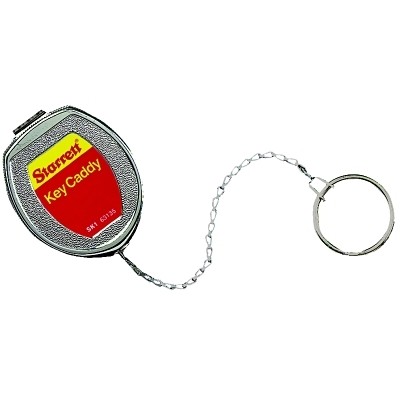 Key Caddy, Silver, Stainless Steel Chain & Key Ring, 21 in L.S.  63135