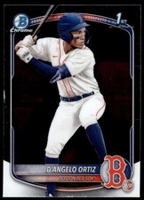 2025 Bowman Chrome Prospects MLB Baseball Base Singles (Pick Your Cards)
