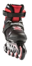 Rollerblade Microblade Kids Inline Skates Black Red Adjustable Youth 5-8