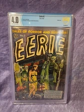 Eerie Issue 2 Pre Code Horror August 1951 CBCS 4.0 Wally Wood Cover