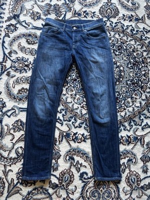 Dondup Mius Slim Fit Jeans Herren W30 Blau Stretch Denim; UVP ca. 200 