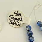 144 Piece Swarovski 5000 Crystal Sapphire Satin 4mm Round Faceted Beads — photo 4