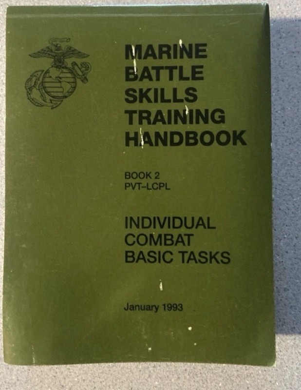 Marine Battle Skills Training Handbook Book 2 PVT-LCPL 1993