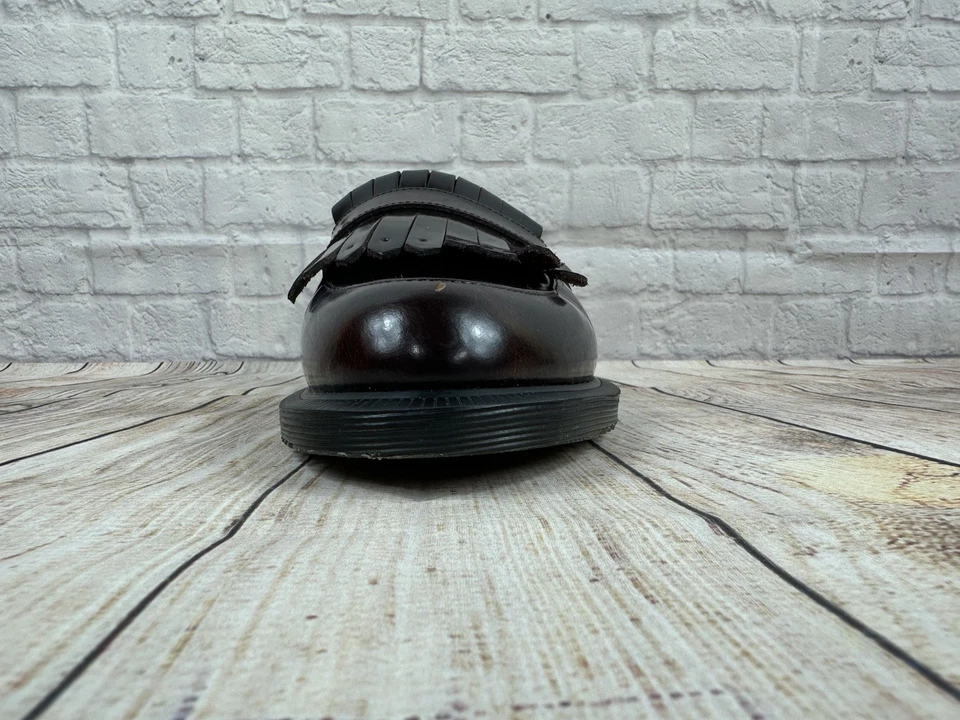 Sandalias Dr. Martens Rojo Cereza San Valentín Borla Sin Cordones Para Mujer Talla US 9 UK 7 Foto 4 de 4