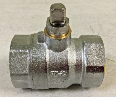NEW, GENEBRE LIGHT BALL VALVE PN-25 1 1/4  DN32, FREE SHIPPING
