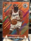 2025 Topps Finest Basketball Orange Refractor James Harden #278