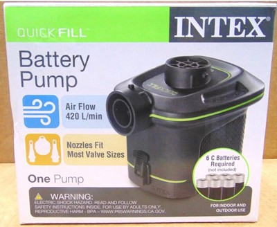Intex Quick Fill Battery Operated Air Pump
