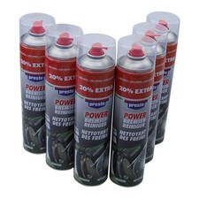6x Presto Bremsenreiniger Power 600ml Spraydose Teilereiniger Spray Acetonfrei