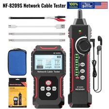 RJ45 Network Ethernet Cable Tester NF-8209S with NCV  Lamp for CAT5 CAT6 CAT6a