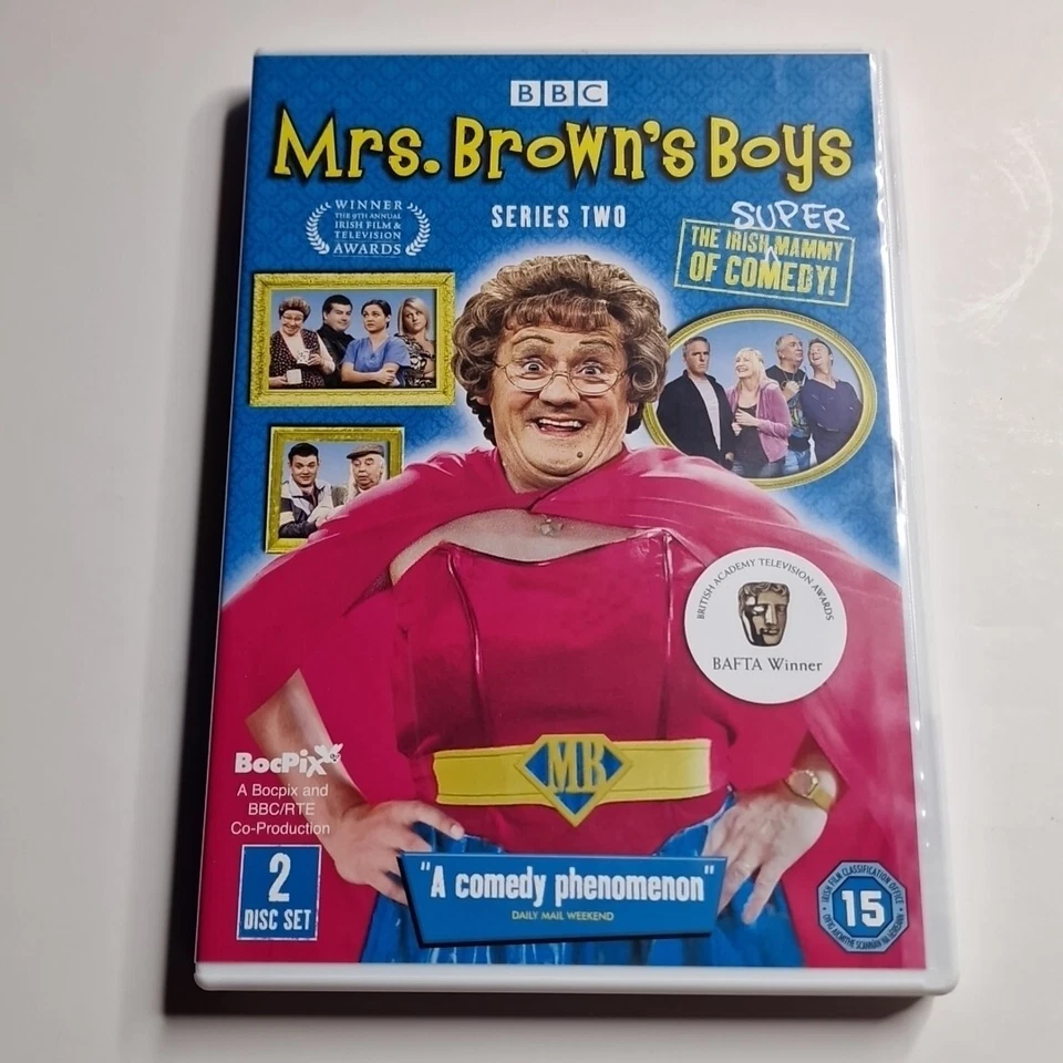 Mrs Brown's Boys: Series 2 (2 Disc DVD, 2012) Cert 15 Region 2 RTE Universal - Imagen 2 de 4