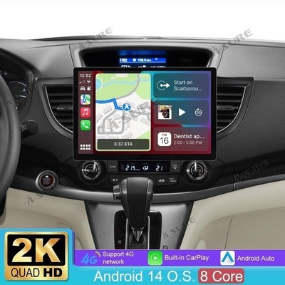 13.1''4+64G Android 14 Autoradio 8Kern GPS Navi 2K Für Honda CR-V CRV 2012-2016